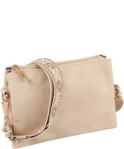 Guitar Strap Crossbody Bag Clutch CQF019-Z BEIGE